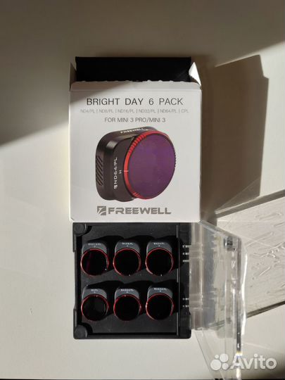 Freewell bright day 6 pack для dji mini 3 pro