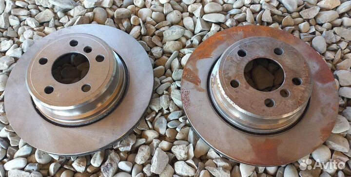 Задние тормозные диски на BMW X5