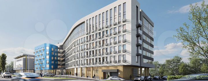 1-к. апартаменты, 27,1 м², 4/6 эт.