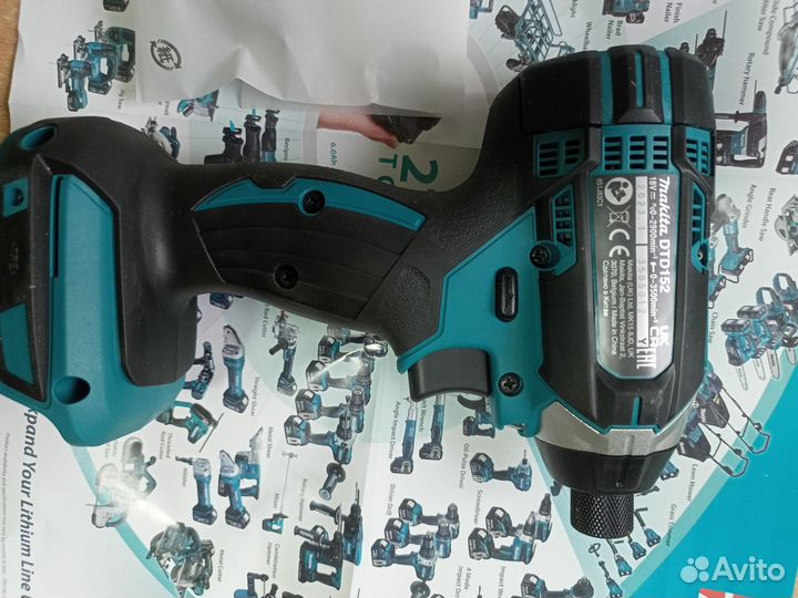 Аккумуляторный ударный шуруповерт Makita DTD152Z