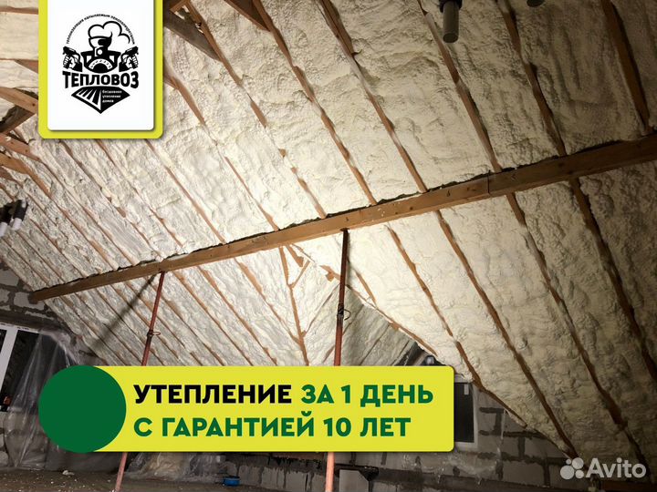 Утепление ППУ (пенополиуретаном)