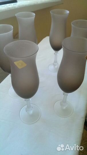 Фужеры хрустальные (Гусь-Хрустальный)