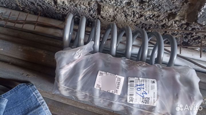 Пружины передние chevrolet niva