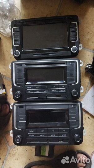 Штатная магнитола на volkswagen