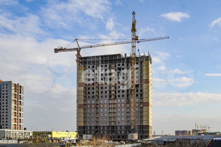 2-к. квартира, 43 м², 18/19 эт.