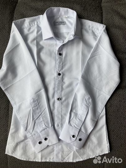 Рубашка школьная 122-128