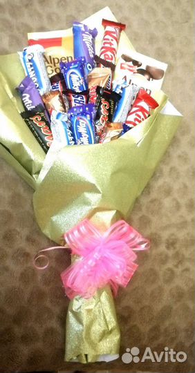 Букеты из конфет на заказ
