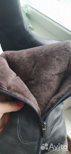 Сапоги новые натуральные