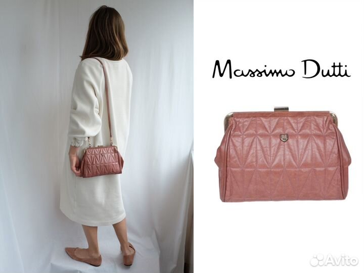 Massimo dutti Сумка на плечо кожа