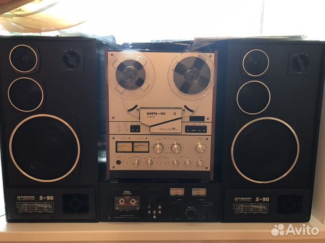 Катушечный магнитофон илеть 110 купить в Самаре | Электроника | Авито