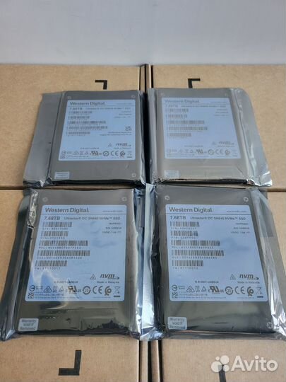 Western Digital Ultrastar DC SN640/SN 640 7.68 Тб