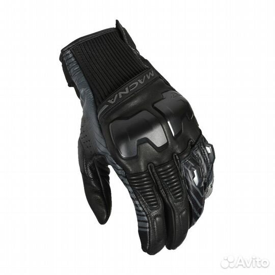 Motorradhandschuhe Macna Ultraxx Schwarz Черный