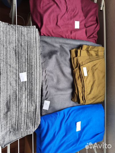 Ткани разные (кулир, замша, полиэстр, др.)