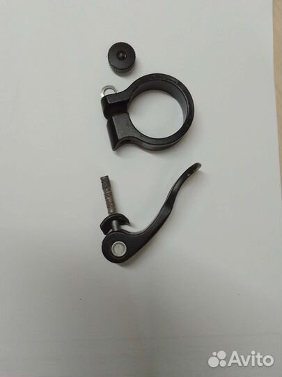 Зажим STG подседельной трубы алюминиевый, черный