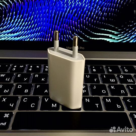 Зарядный кабель Lightning д/Apple +адаптер