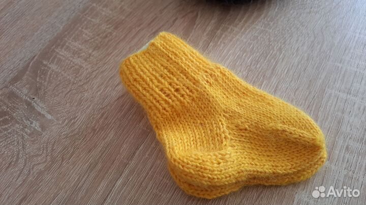 Носки ручной вязки