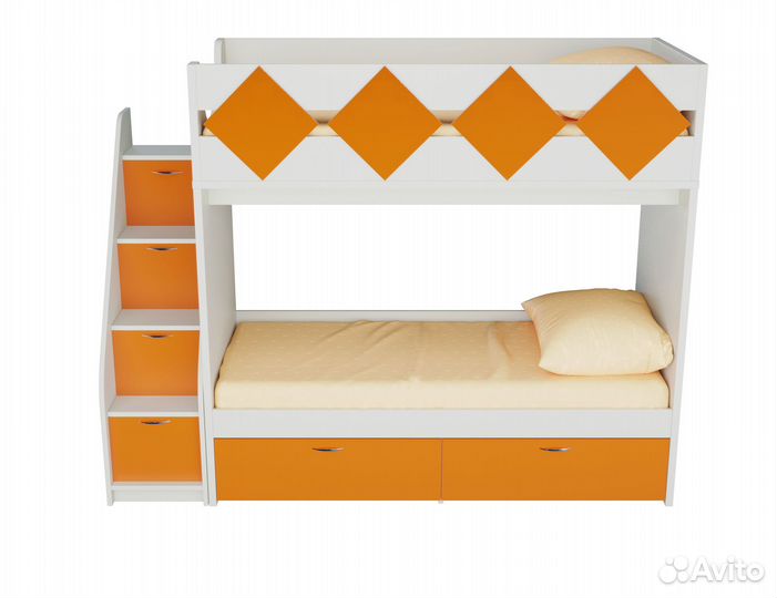 Двухъярусная детская кровать