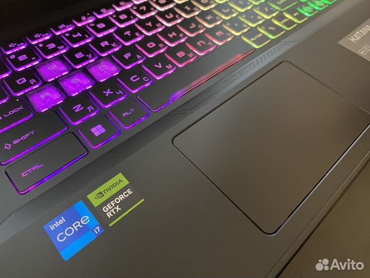 Игровой ноутбук MSI katana 17/17.3