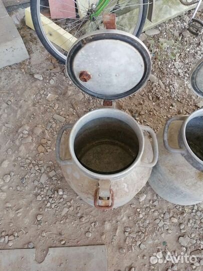 Фляга алюминиевая бу 40л