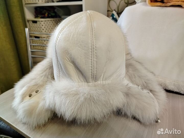 Шапка ушанка натуральная