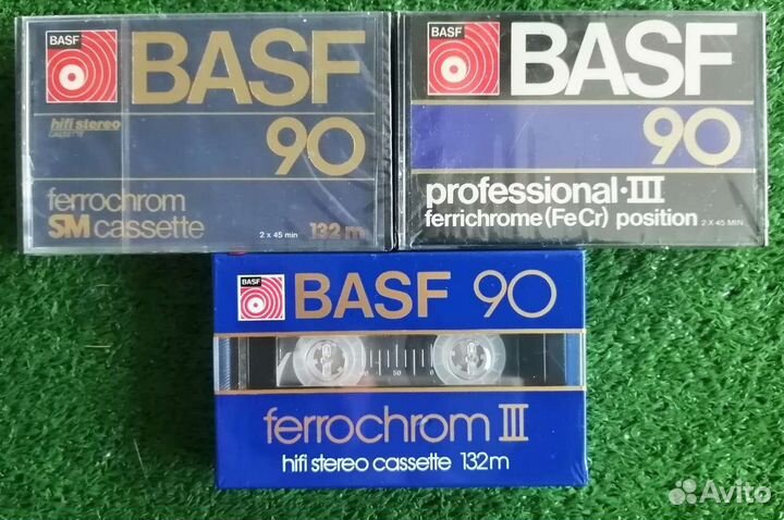 Аудиокассеты Basf