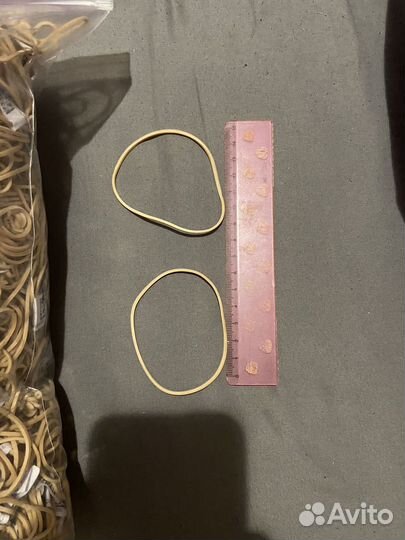 Резинки канцелярские