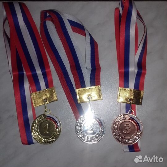Медаль бронзовая 3 место наградная спорт Магазин
