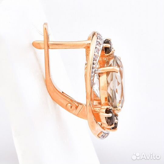 Серьги золотые