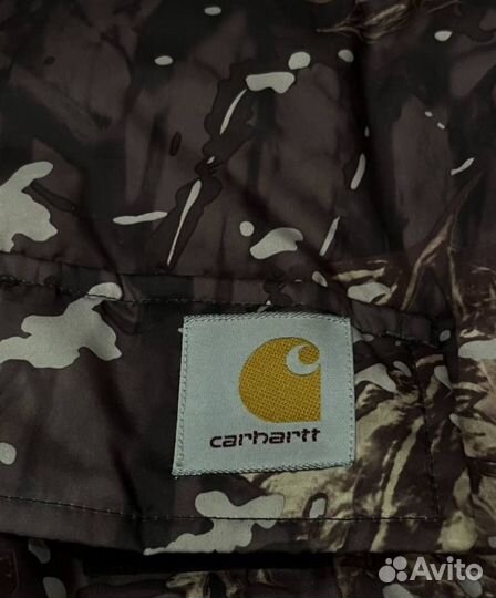 Пуховик анорак carhartt