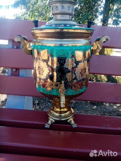 Самовар электрический расписной
