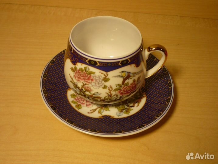 Кофейный сервиз фарфор новый Yamasen Япония 6 перс