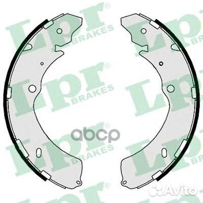 Комплект тормозных колодок 08910 08910 Lpr