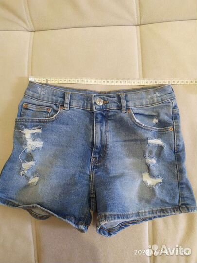 Джинсовые шорты zara