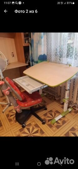 Стол - парта растущаяя