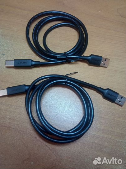 Кабель Ugreen USB 2.0 Type A - Type B (1 метр)