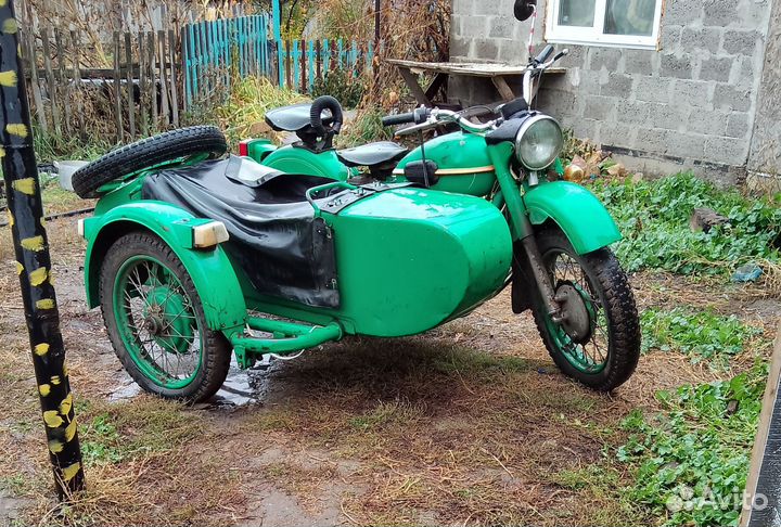 Урал с люлькой