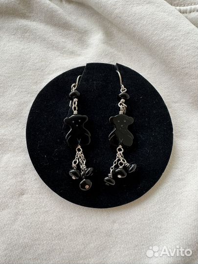 Серьги Tous onix