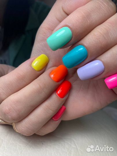 Маникюр и Наращивание ногтей с идеальным бликом