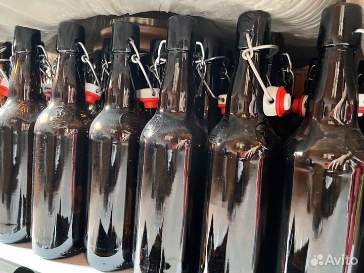 Бутылка с бугельной пробкой 0.5