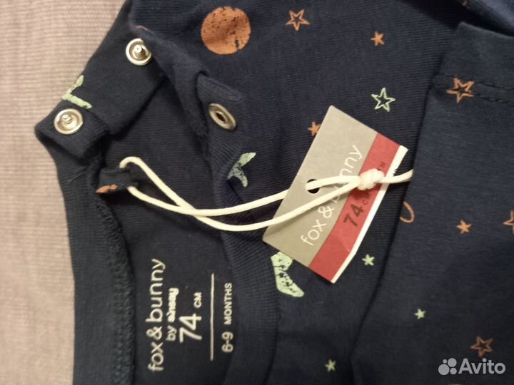 Лонгслив новый кофточка для мальчика 74