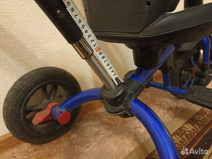Детский велосипед с родительской ручкой