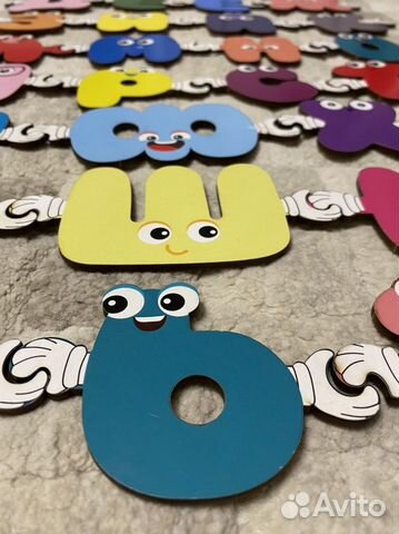 Деревянный алфавит