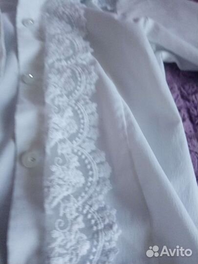 Блузка белая для девочки