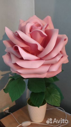 Светильник Роза из изолона