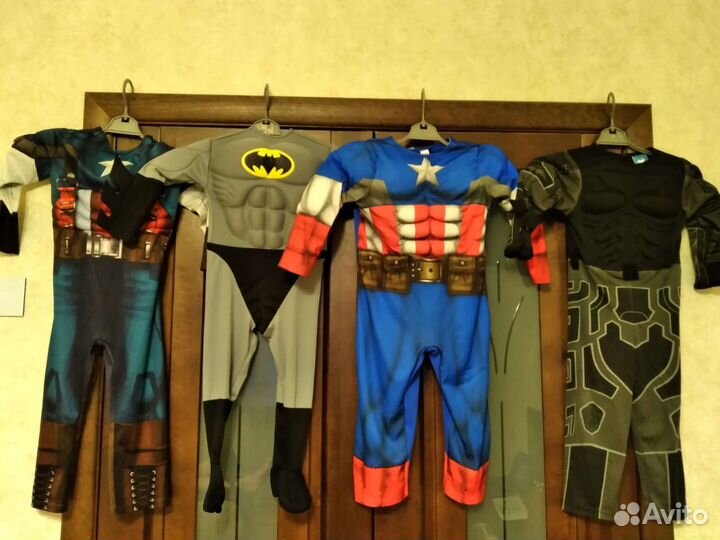 Новогодние костюмы супергероев. прокат