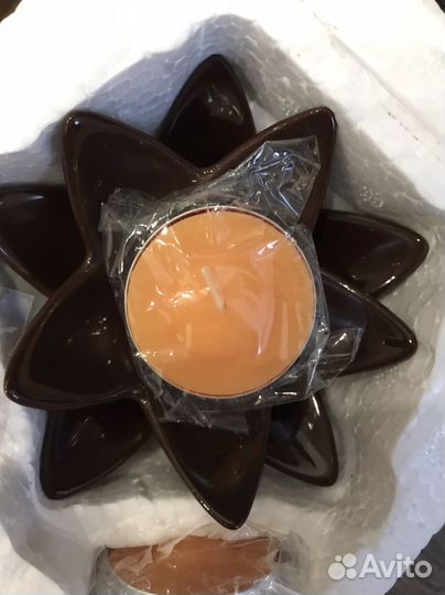 Новые подсвечники Лотос ароматизированны