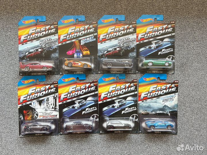 Hot Wheels Fast & Furios Форсаж