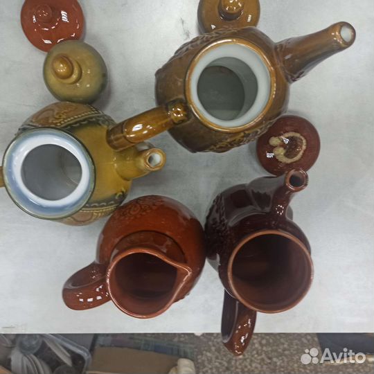 Чайники Глина Керамика Одним Лотом Ретро