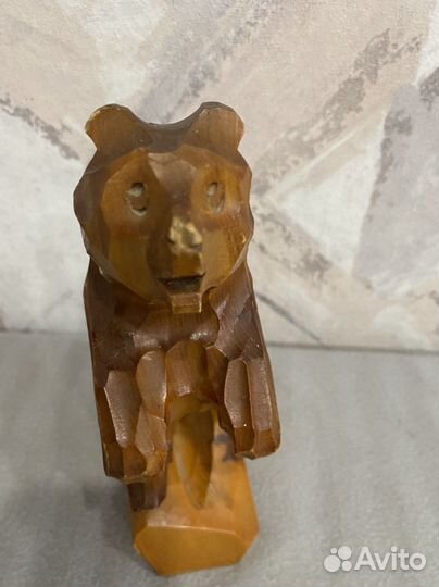 Статуэтка дерево «Медведь»