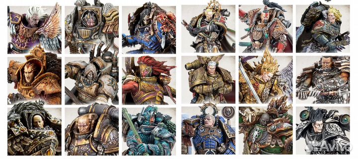 Примархи warhammer The Horus Heresy